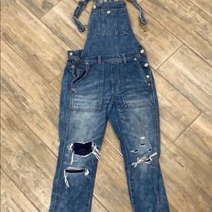 Jean overalls